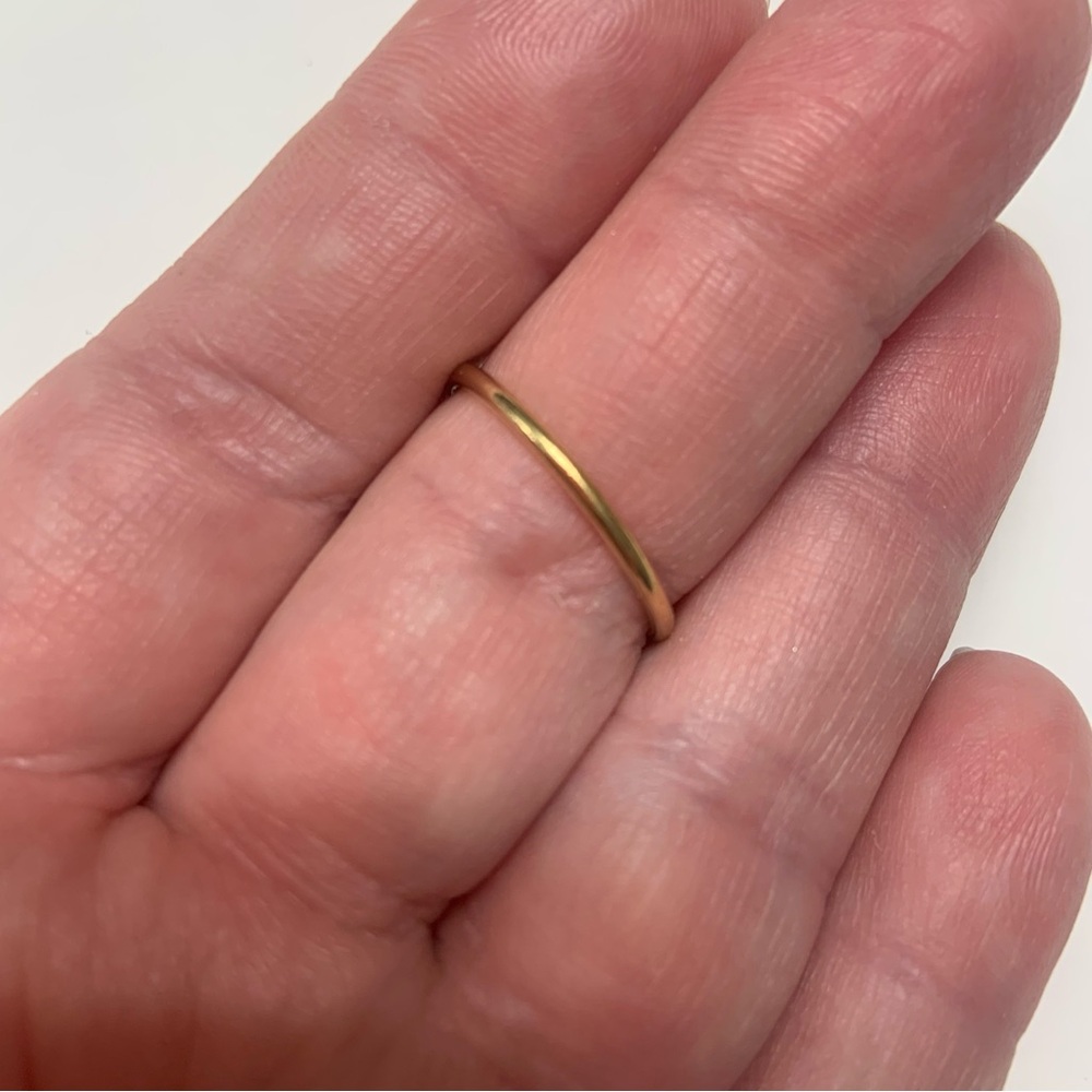14k Gold-Filled Ring Maui Ring Heart Ring Hawaii Jewelry 8.75 - Picture 2 of 4